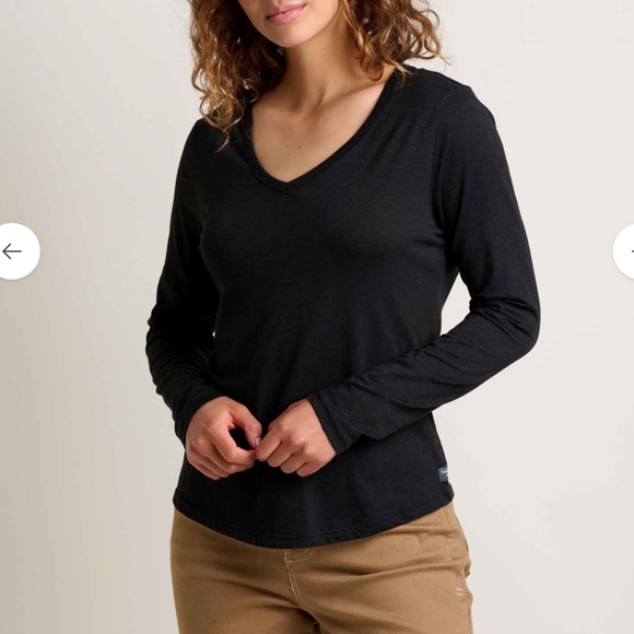 Toad&Co Tops - Toad&Co Marley II Black Long Sleeve Top